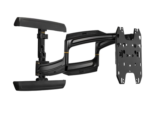 Chief Thinstall Medium 25" Extension Dual Arm Wall Mount - For Displays 32-65" - Black - Monteringssett (tippeveggmontering) - for flatpanel - svar...