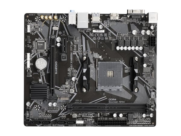 GIGABYTE A520M K V2 -emolevy, AMD A520, AM4, micro-ATX, DDR4