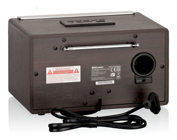 Roadstar HRA-1345NUSWD, Personal, Analog, FM, 2 W, Trä, Rotations-