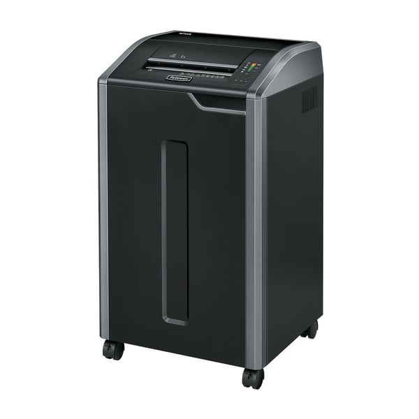 Fellowes 100063597, Mikrokutt-makulering, 1 - 5 mm, 121 l, 5000 ark, 10 ark, Svart