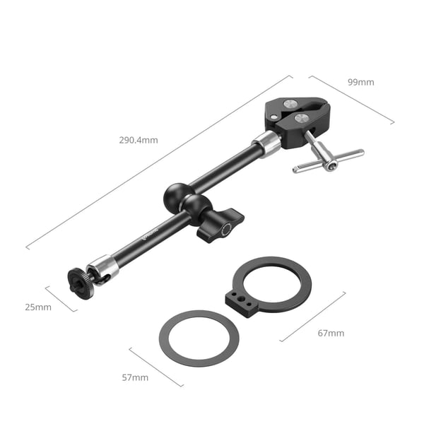 SmallRig 5604 kiinnityspuristin, MagSafe-yhteensopiva, rapumallinen
