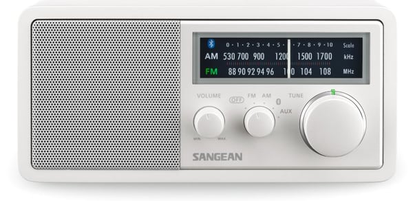 Sangean WR-11BT+, Personlig, Analog, AM, FM, 6,5 W, 7,6 cm, 8 O