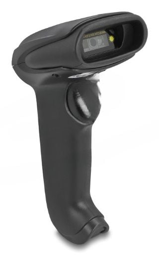 Delock - Streckkodsskanner - handhållen - 30 skanning/sek - avkodad - Bluetooth 4.0, USB-C, RF(2.4 GHz)