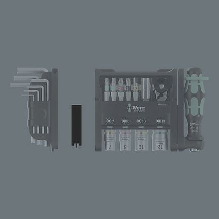 Wera Tool-Check Modular Set Imperial 1 50-osainen työkalusarja