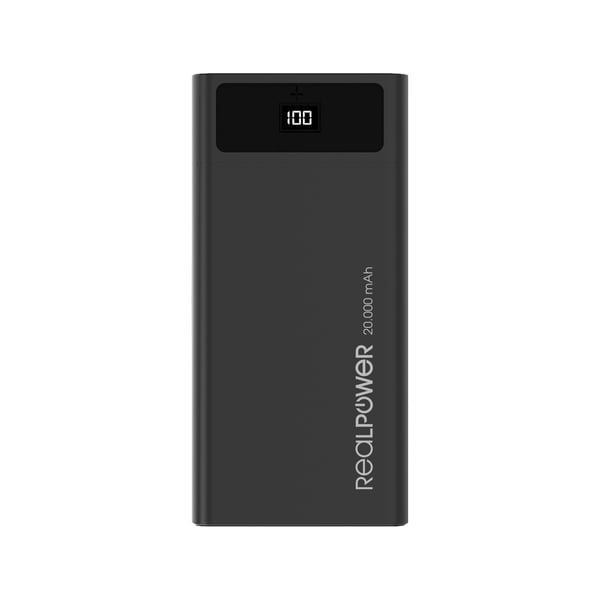 RealPower PB-20k PD, 20000 mAh, 18 W, lajitelma
