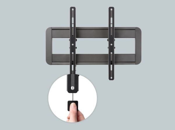 One For All Dynamic Line WM5620, 106,7 cm (42"), 2,54 m (100"), 100 x 100 mm, 600 x 400 mm, -7,5 - 7,5°, Sort