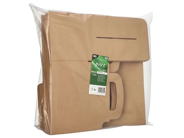 PAPSTAR 88980 pure eväsrasia, ruskeaa kartonkia, 424 g/m², taitettava