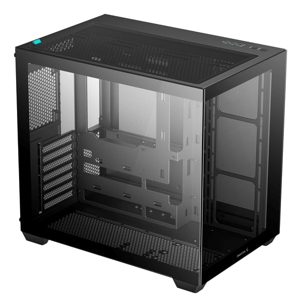 DeepCool CG530 datorchassi ITX/Micro-ATX/ATX, härdat glas, svart