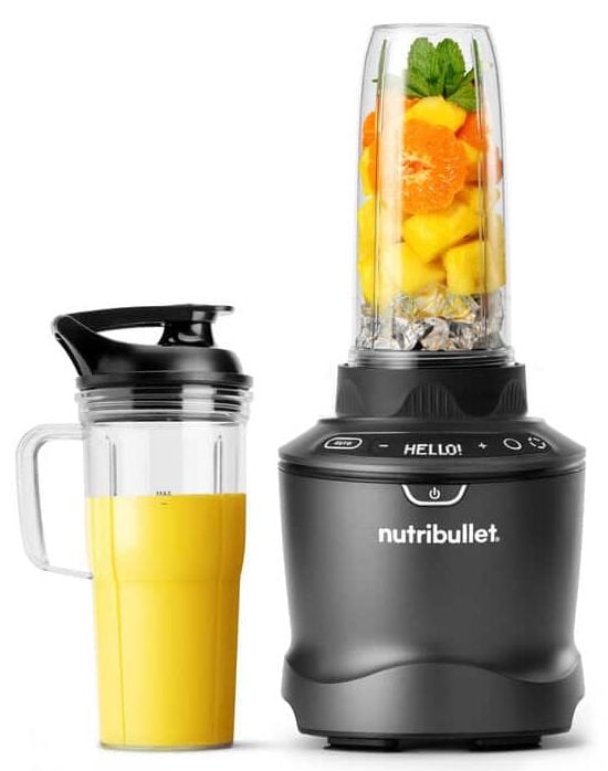 NutriBullet NBF550DG SmartSense 1500 Combo - Mikser - 1.89 liter - 1.5 kW - mørk grå