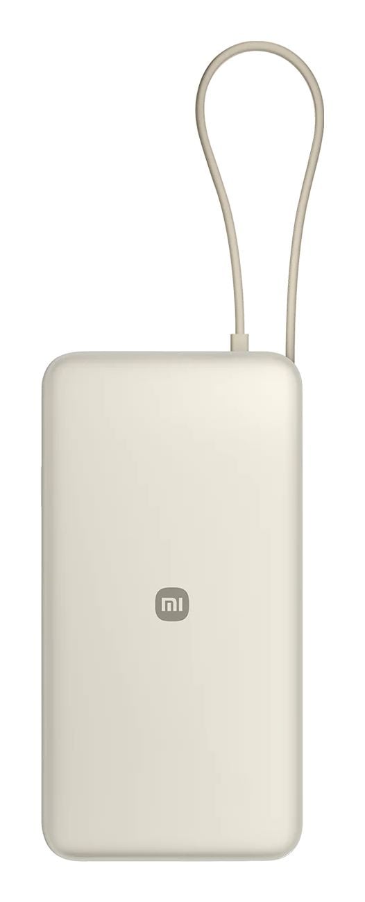 Xiaomi PB2067 - Strømbank - integrated cable - 20000 mAh - 74.37 Wh - 67 watt - 3.25 A - Fast Charge, QC 2.0, QC 3.0, QC 3.5, PD 2.0, Power Deliver...