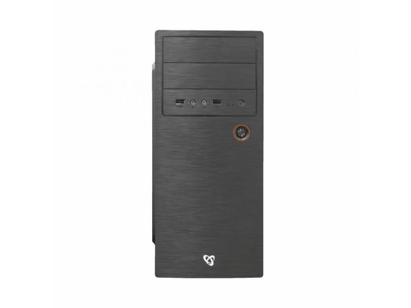 SBOX PCC-180, Midi Tower, PC, Svart, micro ATX, Micro-ITX, ABS, Metall, 14,8 cm