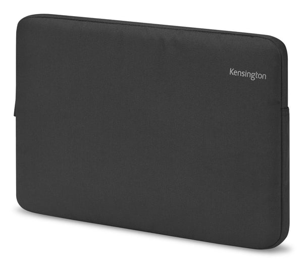 Kensington - Skyddshölje för surfplatta/anteckningsblock - 100 % återvunnen 600D-polyester - svart, grå - 14"