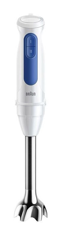 Braun MQ 30001 M, Håndmikser, Blå, Hvit, Miksing, 1,2 m, 0,6 l, Knapper