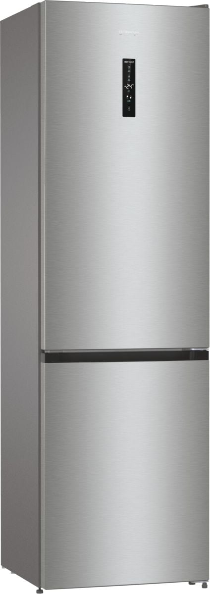 Gorenje G600 NRK620CA2XL4, 331 l, SN-T, 10 kg/24t, C, Fresh zone compartment, Grå, Rustfritt stål, Mørkegrå