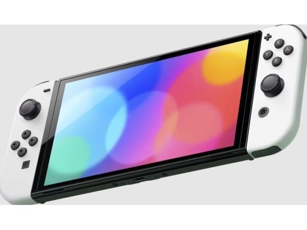 Nintendo | Switch OLED - Spillkonsoll - Full HD - 64GB - Hvit | Inkl. 2 x Joy-Con (hvit)