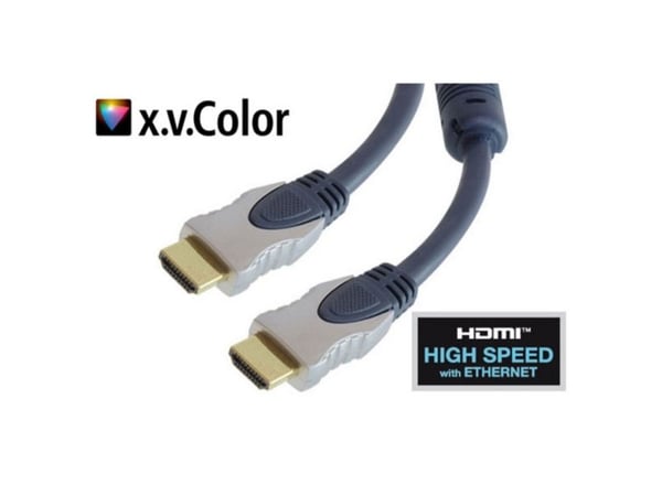 shiverpeaks SP77473, 3 m, HDMI Type A (Standard), HDMI Type A (Standard), 3D, Blå