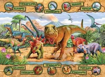 Ravensburger Dinosaurs XXL100, 100 kpl, Dinosaurukset, 6 vuosi/vuosia