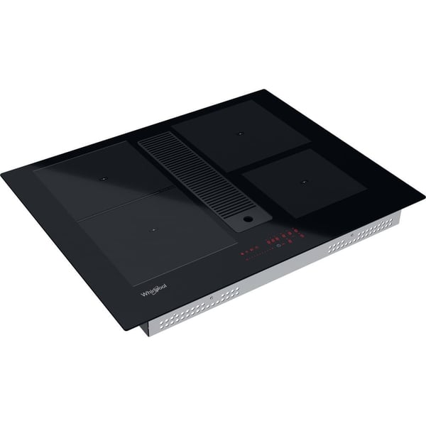 Whirlpool WVH 1065B F KIT, Musta, Sisäänrakennettava, 65 cm, Vyöhykeinduktiokeittotaso, Keraaminen, 4 vyöhykettä (vyöhykkeitä)