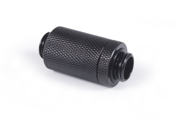 Alphacool ES D-Plug, Radiatormontering, Messing, Svart, 1/4", Hankjønn, 1,5 stang