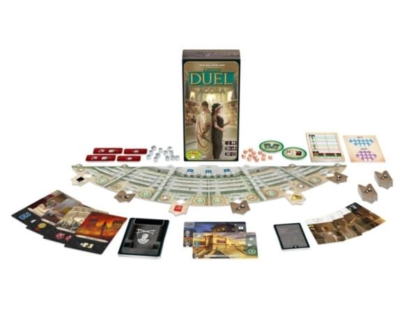 Asmodee 7 Wonders Duel - Agora, Lautapelin lisäosa, Strategia, 10 vuosi/vuosia, 30 min