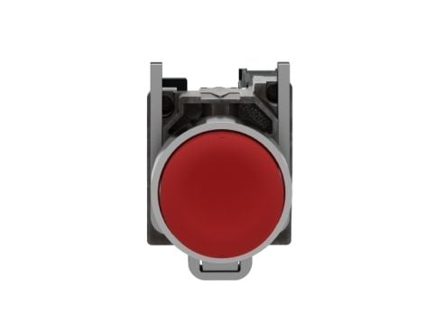Schneider Electric XB4, Knapp, IP66, IK06, Klass I, 30 mm, 57 mm