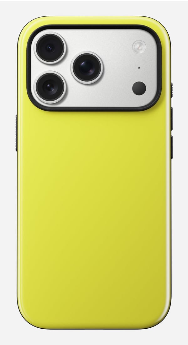 Nomad Modern, Etui, Apple, iPhone 17 Pro, 16 cm (6.3"), Gult