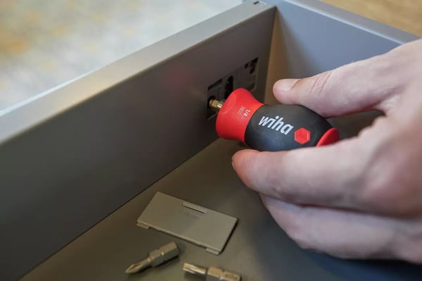 Wiha Workshop Magazine ruuvimeisseli 1/4 (6,3 mm) DIN 3126, DIN ISO 1173
