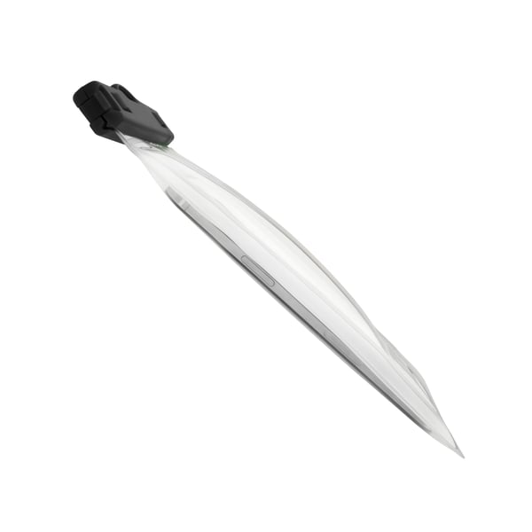 FIXED FIXFLT-BK, Veske beholder, Universell, 17,3 cm (6.8"), Gjennomsiktig, Svart