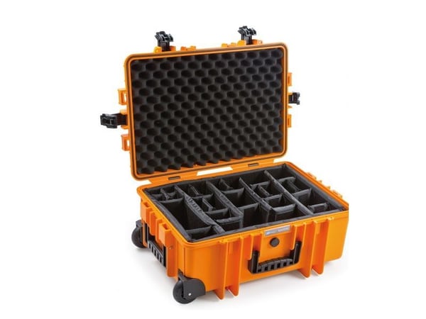 B&W outdoor.case Type 6700 - Hard eske - polypropylen - oransje