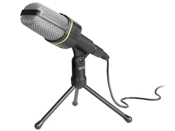 Tracer Screamer, Karaokemikrofoni, 50 - 16000 Hz, Langallinen, 3.5 mm (1/8"), Musta, 2 m