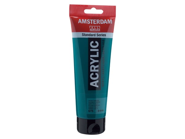 Amsterdam Standard Series akrylrör Phthalo Green 675