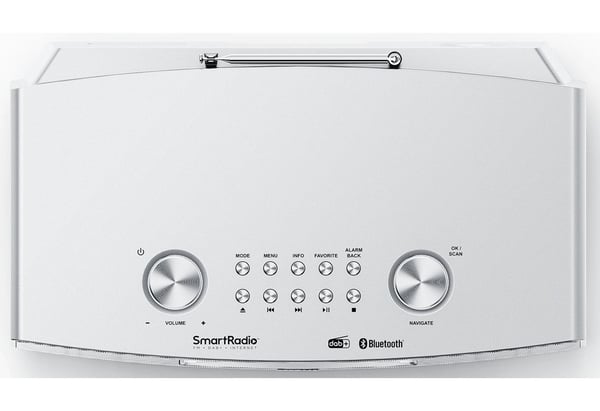 Kenwood CR-ST700SCD-S mikrojärjestelmä DAB+/internetradio 43 W, hopea