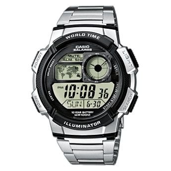Casio Collection AE-1000WD-1AVEF - Armbåndsur - kvarts - digital - harpiks