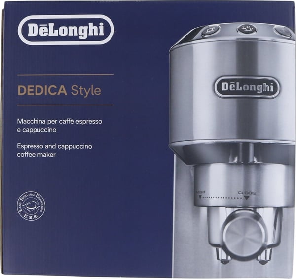 De'Longhi DEDICA EC 685.M - Kaffemaskin med melkeskummer - 15 bar - metall