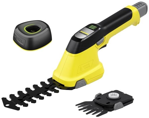Kärcher Home &amp; Garden GSH 4-4 Plus Batterisett Batteridrevet gress- og busksaks inkl. batteri, inkl. lader 4 V Li-Ion (1.445-321.0)