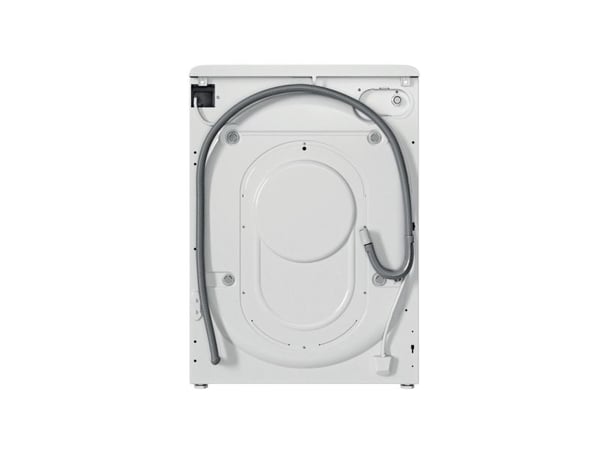 Indesit BDE 86436 WSV EE, Frontmatad, Fristående, Vit, Vänster, Silver, Knappar, Rotations-
