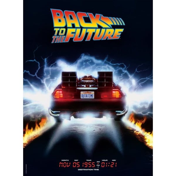 Clementoni pussel Cult Movies Back to the Future 2022, 500 bitar