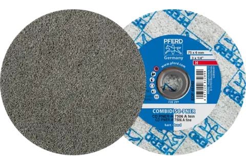 PFERD COMBIDISC kuitukangaslevyt PNER CD/CDR, 7,5 cm, 25 kpl