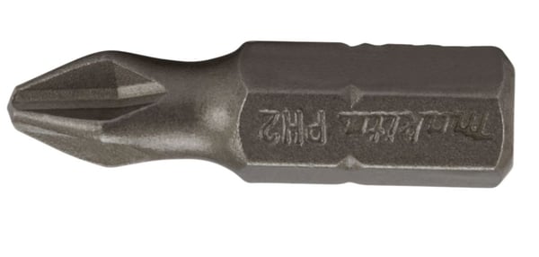 Makita - Skruvmejselhuvud - 3 delar - phillips - PH2 - hexagonalt - längd: 25 mm