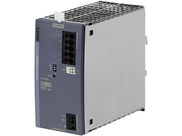 Siemens 6EP3336-7SB00-3AX0 Strømstik/strømforsyning 24 V 20 A 480 W Antal udgange:1 x Indhold 1 stk