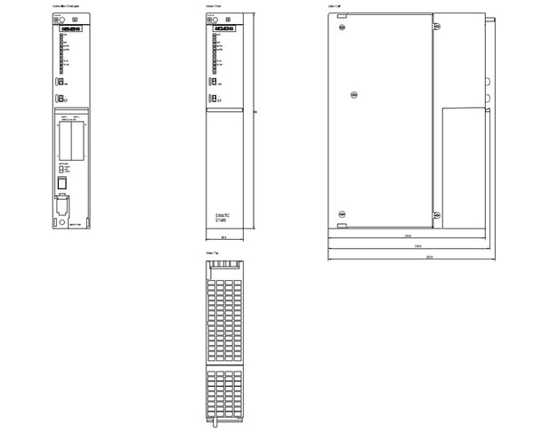 Siemens 6ES7407-0KA02-0AA0 6ES74070KA020AA0 SPS-Stromversorgung 230 V/AC, 233 mm, 295 mm, 63 mm, 1,33 kg, 1 styck