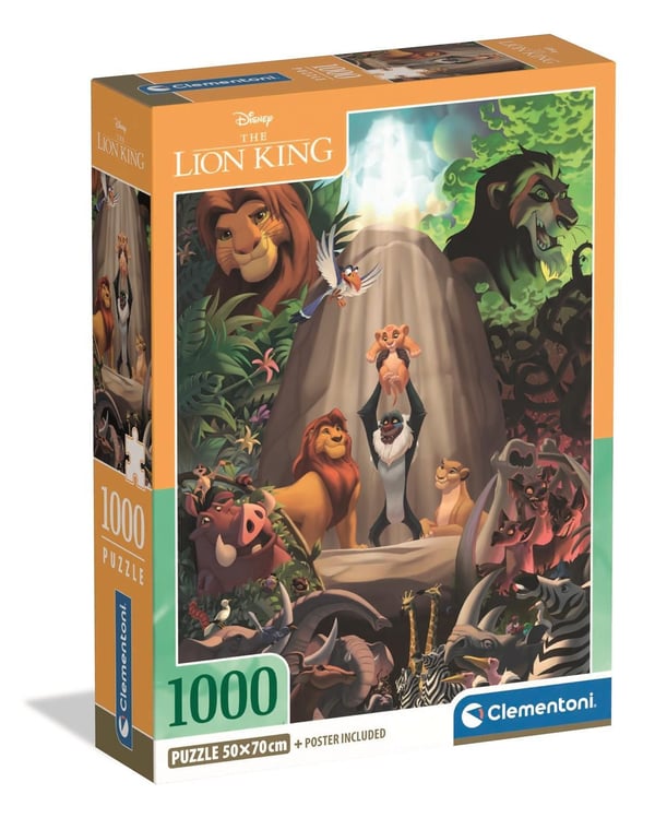 Puslespill HQC Disney Løvenes Konge, 1000 brikker