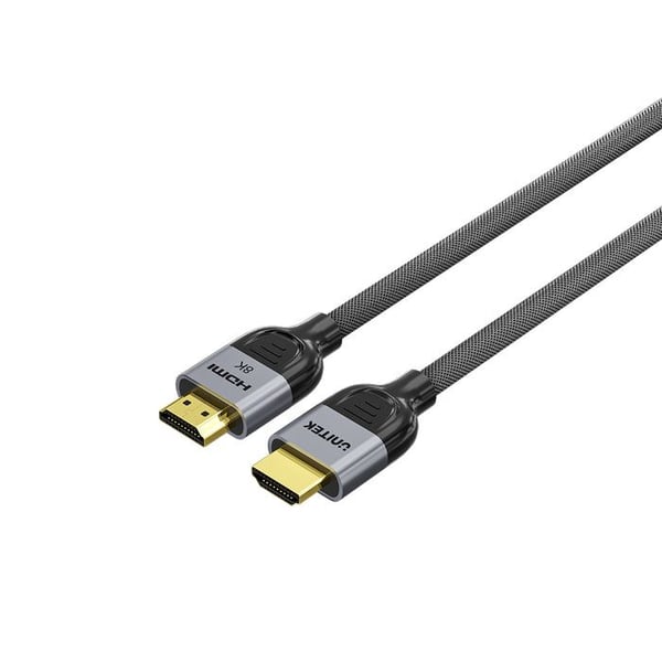 Unitek - HDMI-kabel - HDMI hann til HDMI hann - 10 m - 8 K 60 Hz (7680 x 4320) støtte, 8K 30Hz støtte, 4K 120 Hz støtte, 2K 144Hz støtte, 1080p stø...