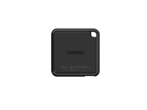 SILICON POWER PC60 - SSD - 512 GB - ekstern (bærbar) - USB 3.2 Gen 2 - 256-bit AES - svart