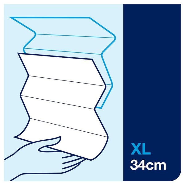 Tork Xpress® H2 Ekstra Myke Multifold 2-lags Håndtørk - (3 pakker x 700 stk./kartong)