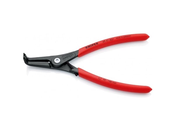 Knipex 49 41 A31, Låseringtang, 10 cm, Plast, Rød, 42 mm, 210 mm