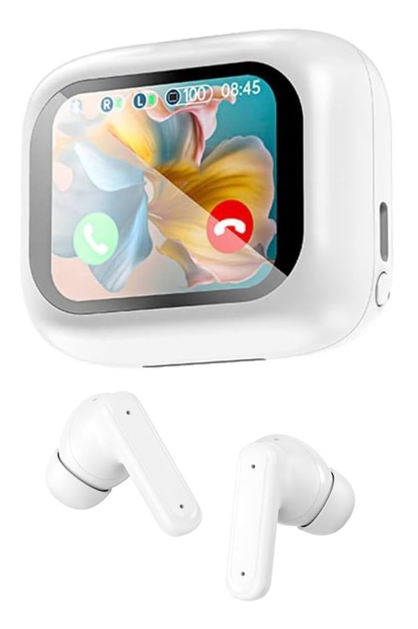 Techly ICC SB-BLT08W, True Wireless Stereo (TWS), 20 - 20000 Hz, Puhelut/Musiikki, Kuulokkeet, Valkoinen