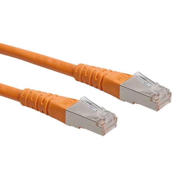 ROLINE Cat6, 7m, 7 m, Cat6, S/FTP (S-STP), RJ-45, RJ-45, Oransje