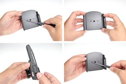 Brodit - Bilholder for mobiltelefon - svart