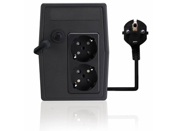Tecnoware ERA PLUS - UPS - AC 230 V - 665 watt - 950 VA - enkeltfase - 7 Ah - utgangskontakter: 2